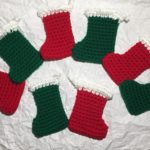 Mini Stocking Ornament Crochet Pattern