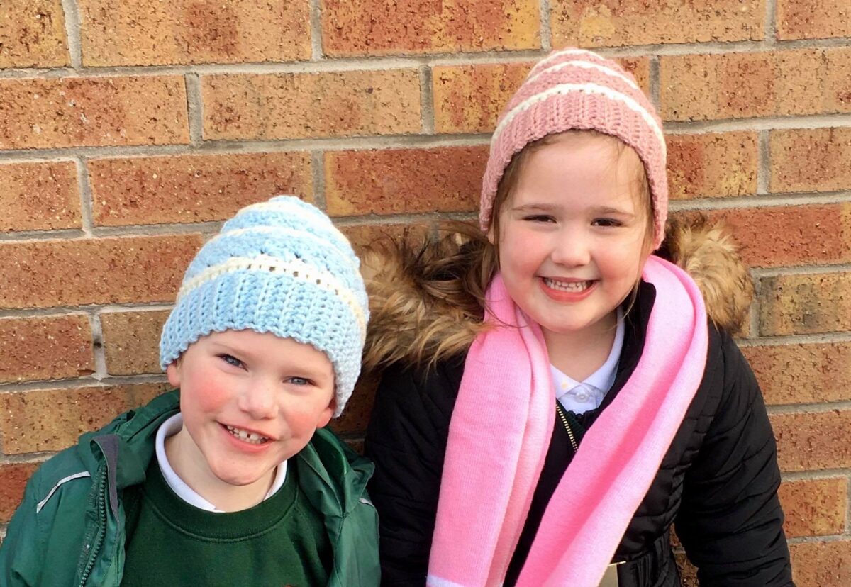 Rugged Slopes Beanie & Messy Bun Crochet Pattern