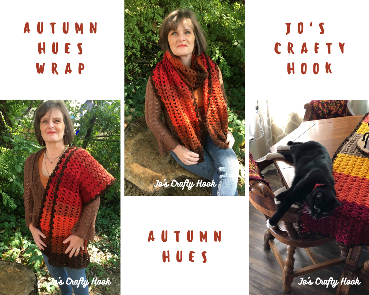 Autumn Hues Wrap Crochet Pattern