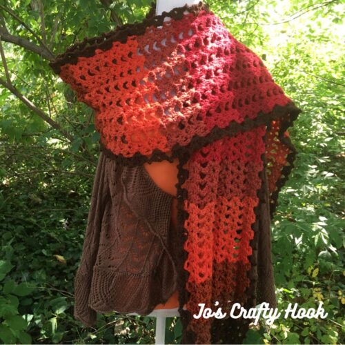 Autumn Hues Wrap Crochet Pattern