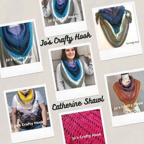 Catherine Shawl Free Crochet Pattern