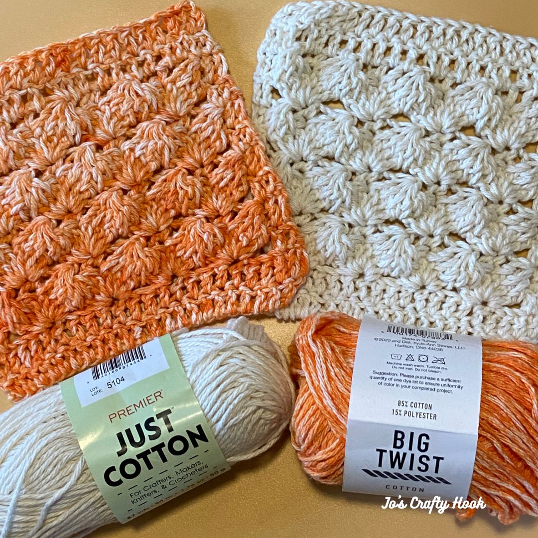 Oyster Shell Napkin Free Crochet Pattern