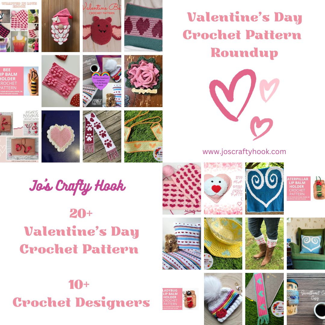Valentine’s Day Crochet Pattern Roundup