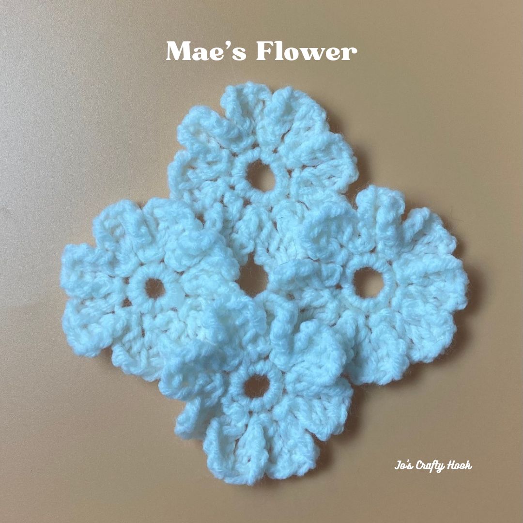 Mae’s Flower Free Crochet Pattern