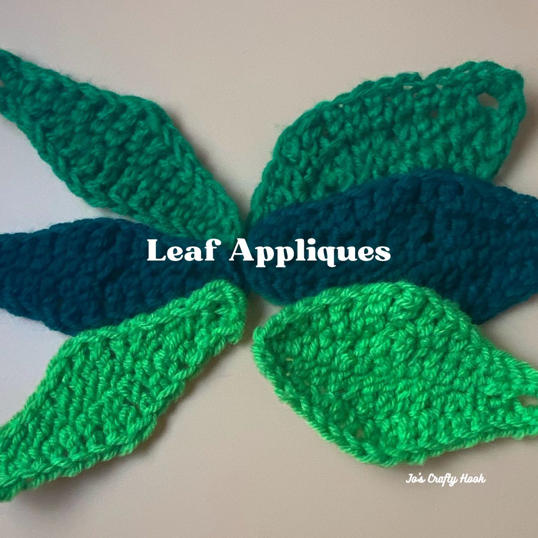 Leaf Appliques Crochet Pattern